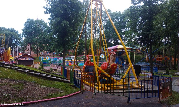 Смоленск парк Лопатинский сад