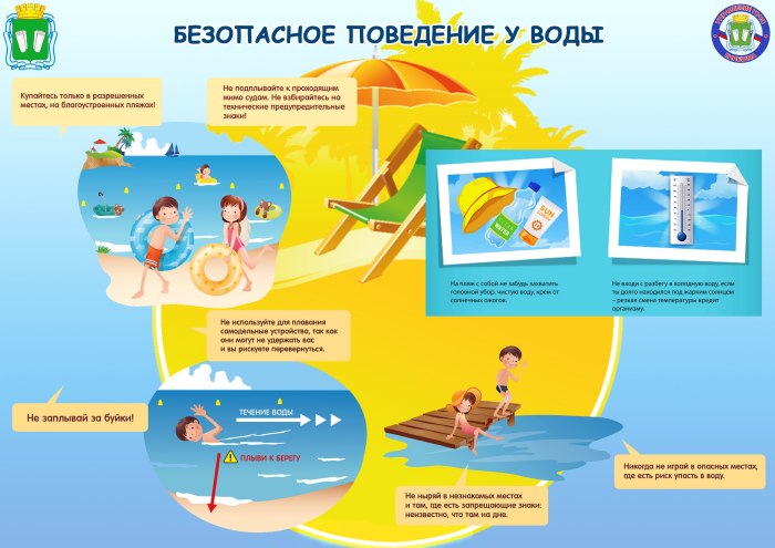 Безопасность детей летом