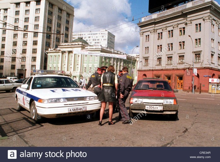 Машины ГАИ В 90-Е годы