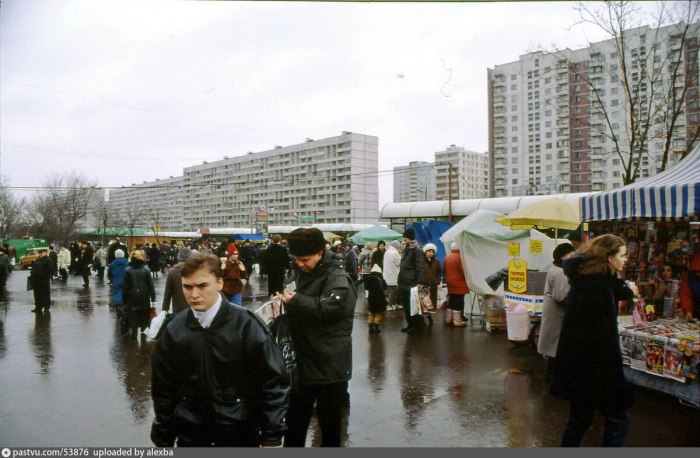 Москва ларьки 90е