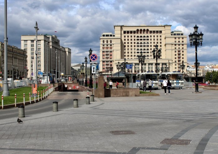 Гостиница Москва в 2000е годы