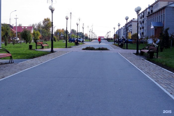 Сквер Друниной в Ялуторовске