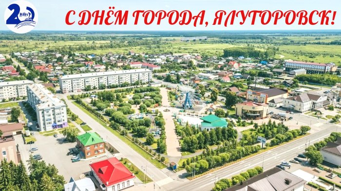 Ялуторовск с высоты птичьего полета