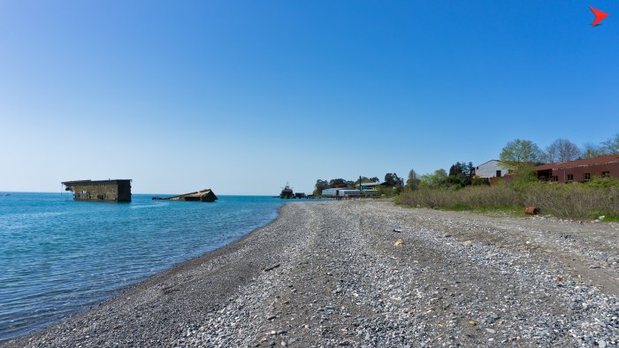 Сухумский район море