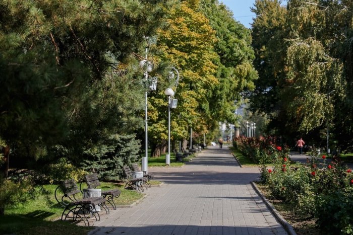 Новый парк в городе Котельниково