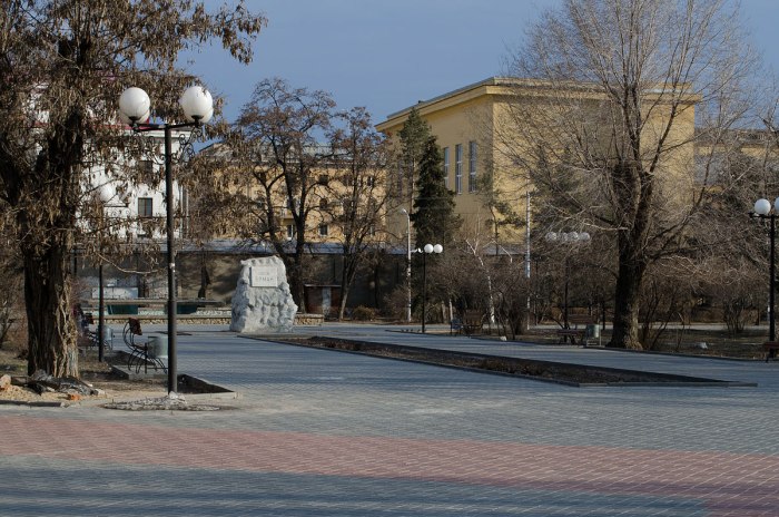 Комсомольский сквер Волгоград