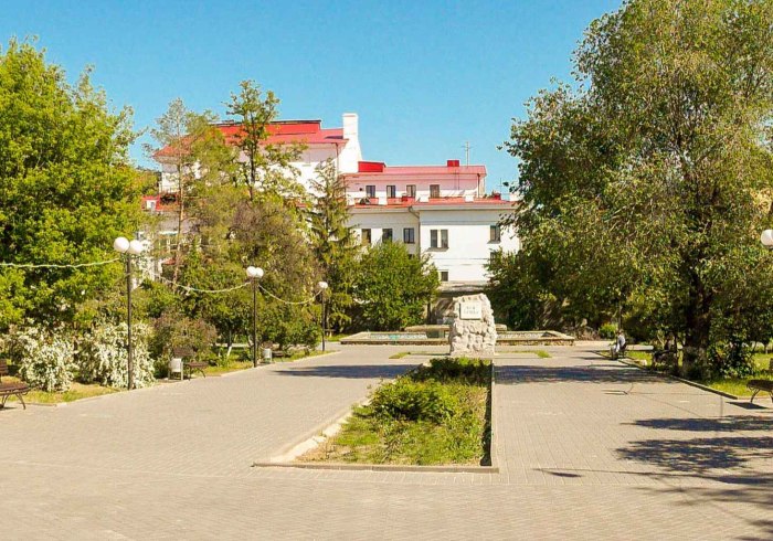 Комсомольский сад Волгоград вид сверху