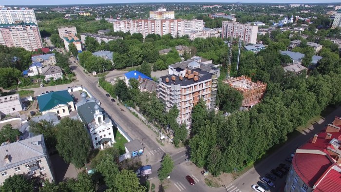 Ногинск с квадрокоптера