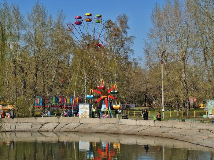 Парк изумрудный Барнаул