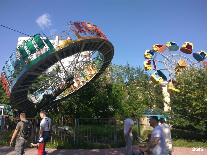 Центральный парк Новосибирск Мичурина