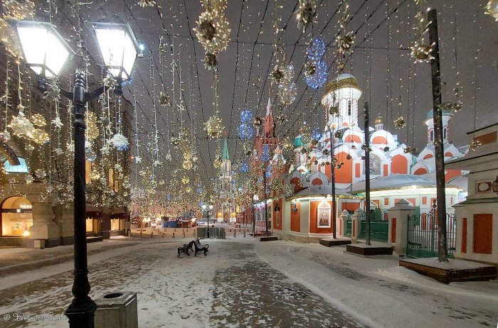 Новогодняя Москва сейчас
