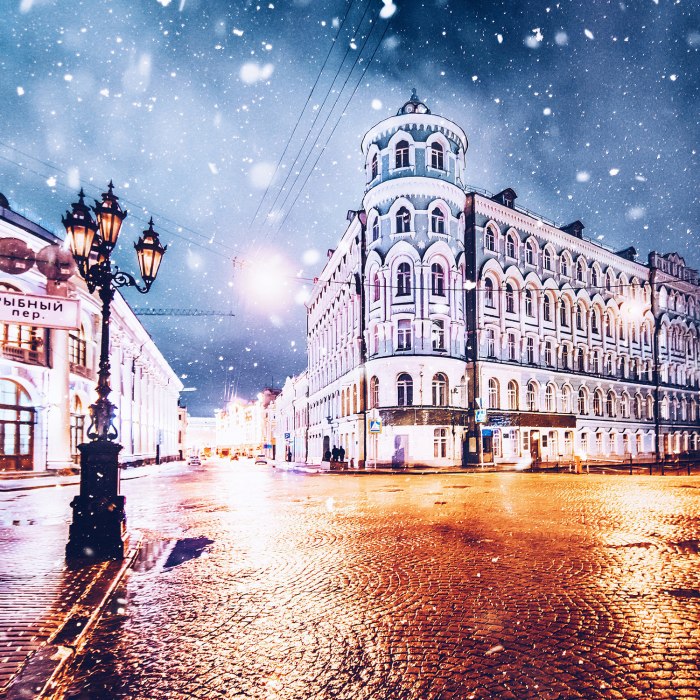 Зимняя Москва