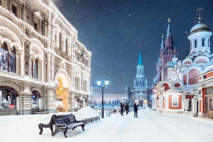 Зимняя Москва