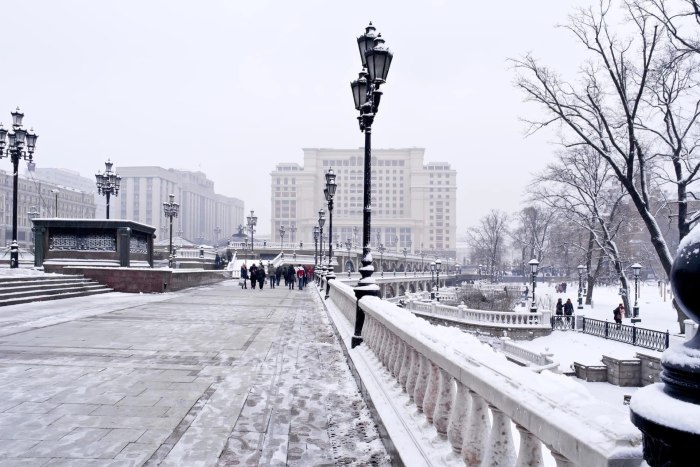 Зима в Москве 2022 2023