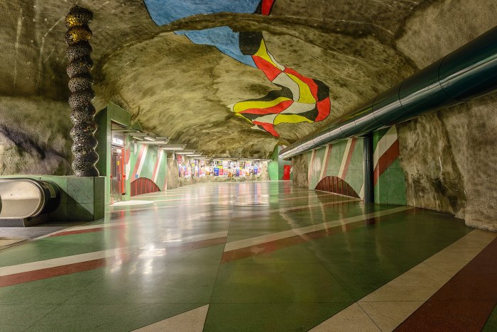 Kungstradgarden станция метро Стокгольма
