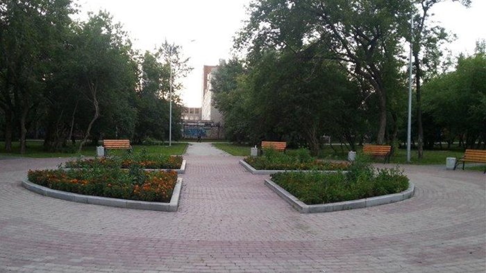 Читальный зал парк Павлика Морозова