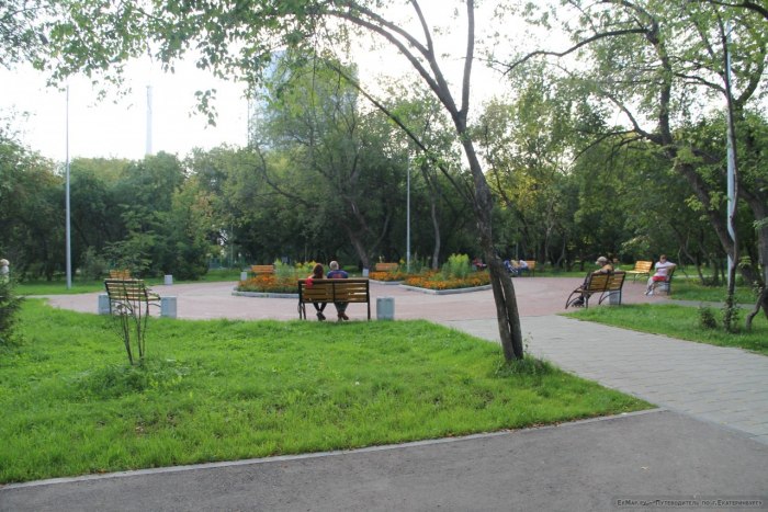 Парк Павла Морозова Екатеринбург