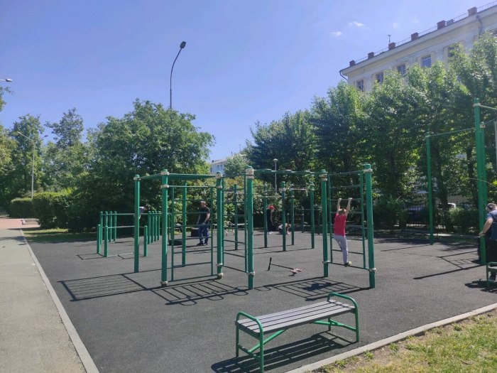 Воркаут площадка Екатеринбург