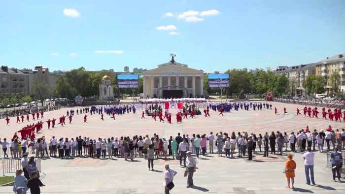 Соборная площадь Белгород 2022