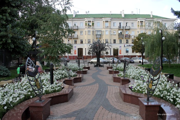 Аллея городов побратимов Белгород