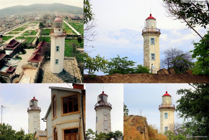 Дербентский Маяк с моря