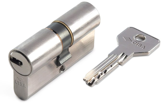 Цилиндр cisa asix 35+65 хром