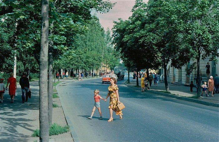 СССР 1980-Е улицы