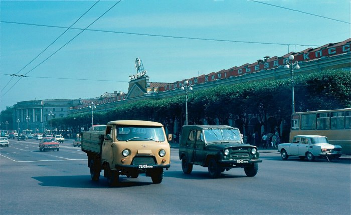 Московский проспект Ленинград 1981 год