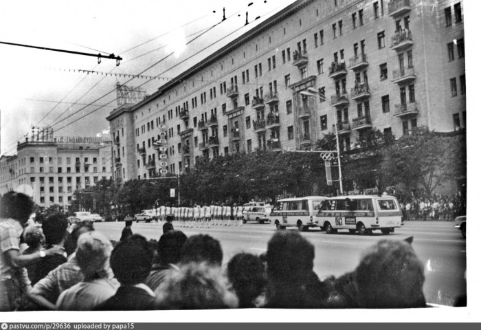1980 Москва улица Горького