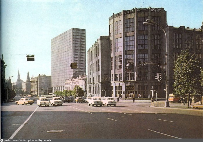 Тверская улица 1970 год