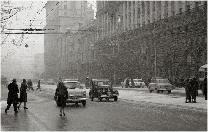 Улица Горького 80-е годы
