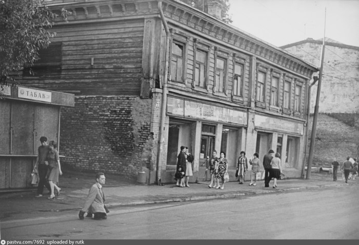 Октябрьская улица в Москве 60 года