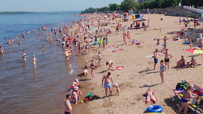 Самара пляж