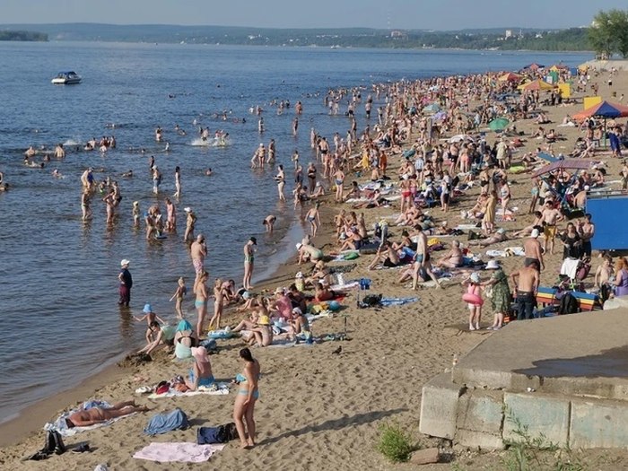 Натуристские пляжи Самары