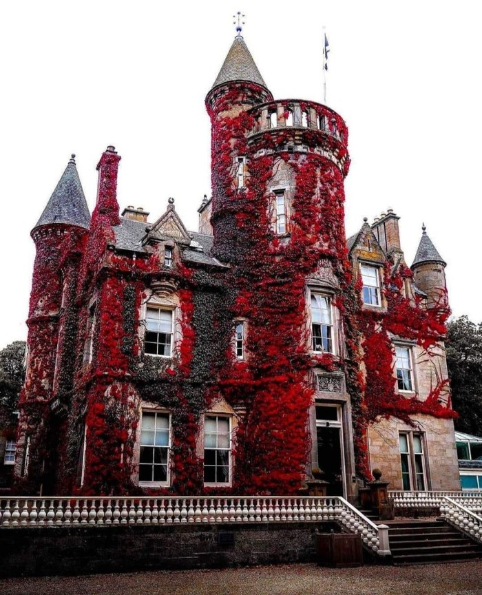 Замок карловери (Carlowrie Castle), Эдинбург, Шотландия