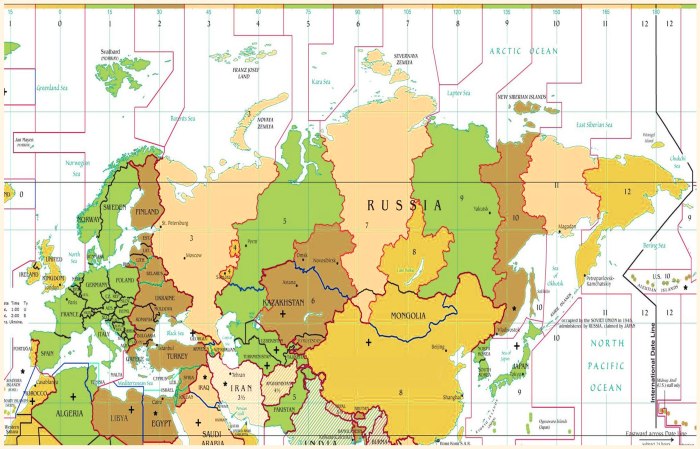 Часовые пояса России