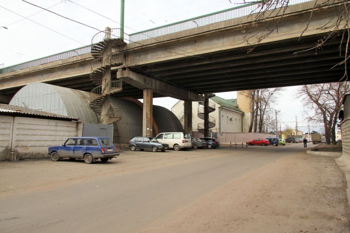 Невский путепровод сортировочный мост