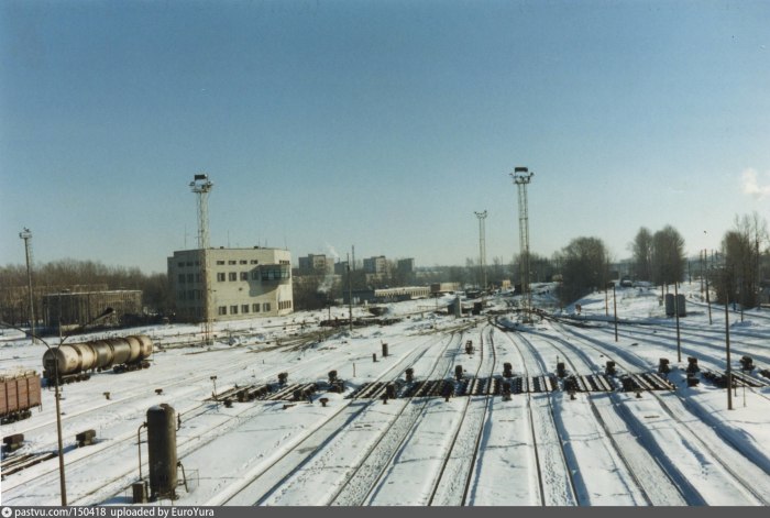 Петербург станция сортировочная