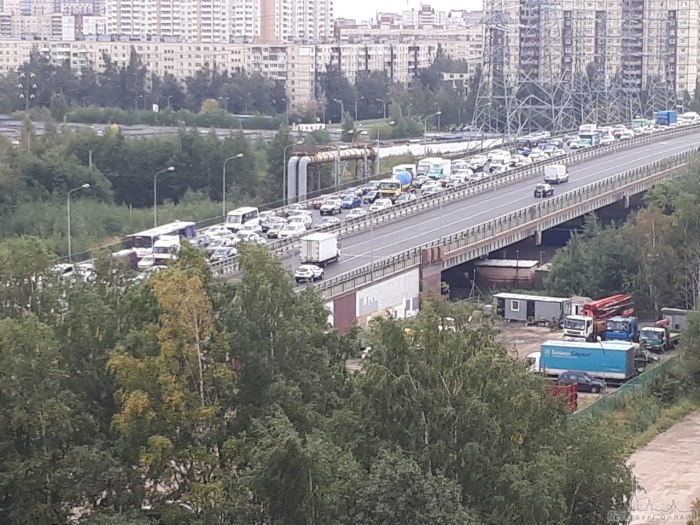 Российский путепровод СПБ