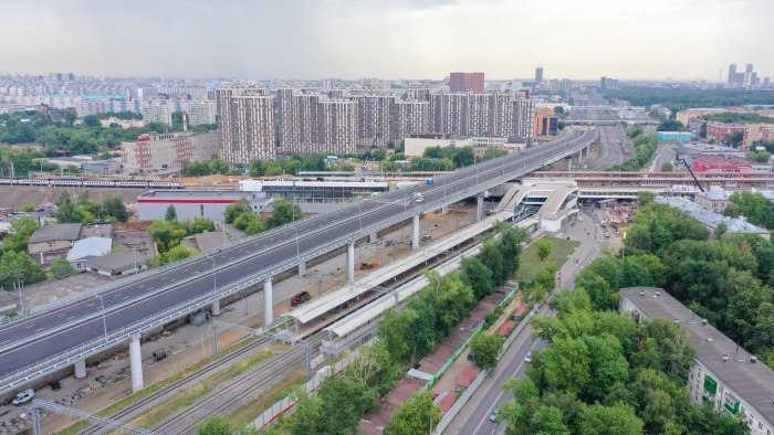 Эстакада на Волгоградском проспекте