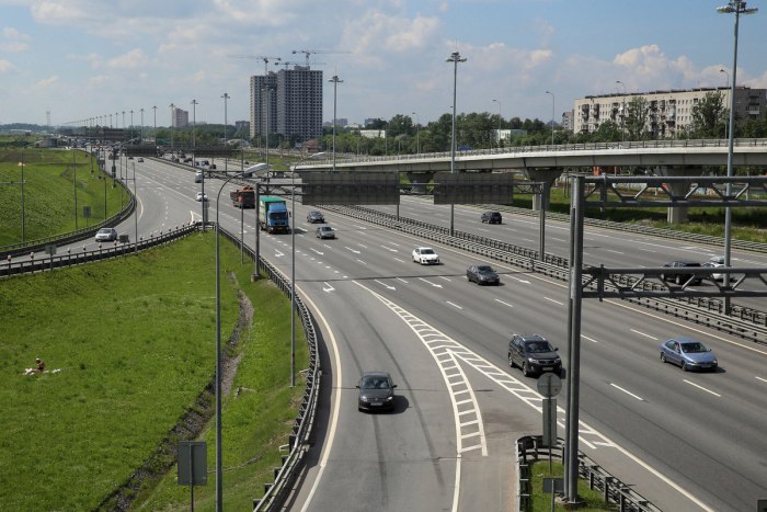 КАД Санкт Петербург м11 развязка