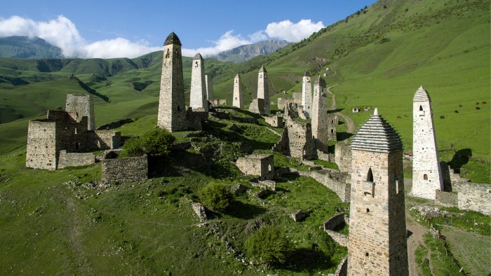 Замковый комплекс Эрзи Ингушетия