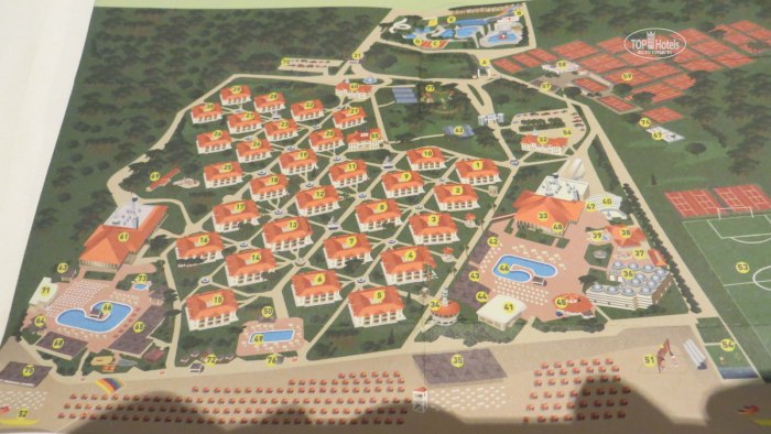 Ali Bey Park manavgat схема отеля