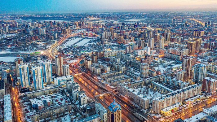 Панорама Новосибирска 2022