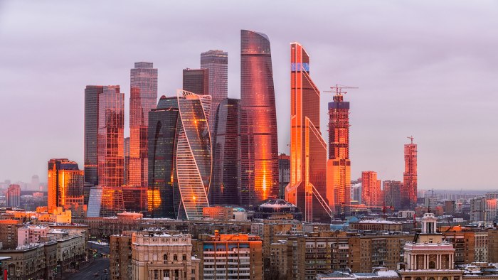 Здания Москоу Сити