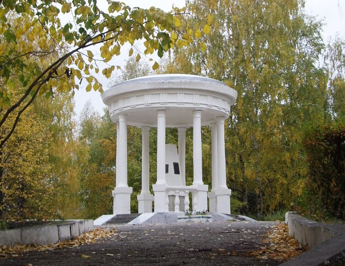 Винновская роща Ульяновск беседка Гончарова