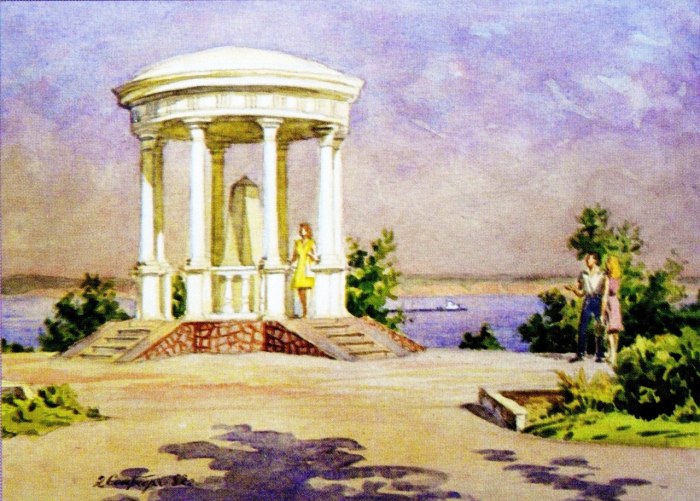 Беседка Гончарова в Ульяновске