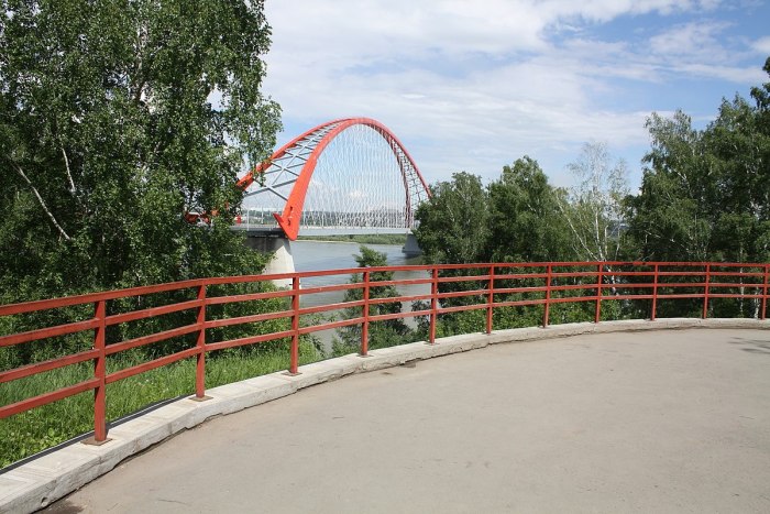 Парк Бугринская роща Новосибирск