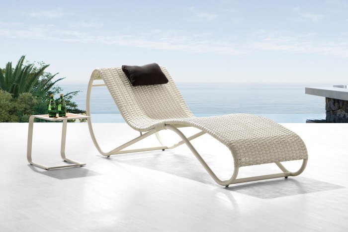 Crete Chaise шезлонг