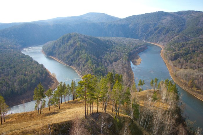 Посёлок Береть Красноярский край